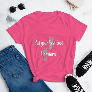 Put your best foot forward