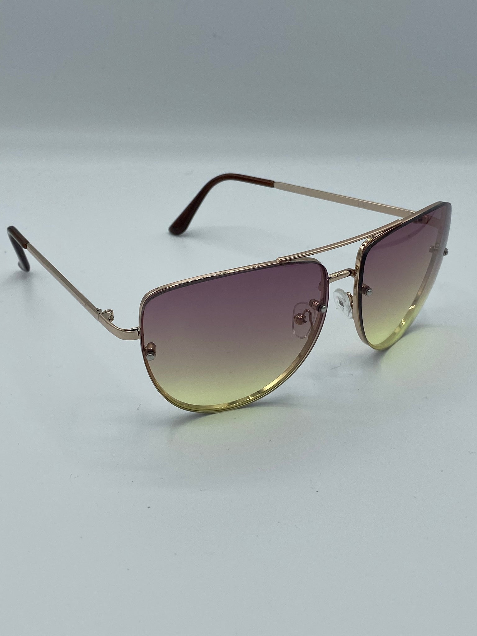 Ray-Ban Gradient Aviator Men's Sunglasses (RB3025I 0025|55  millimeters|Green lens) - CartNext.in