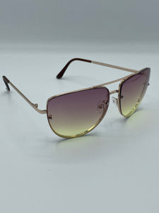 Oversized Gradient Aviators