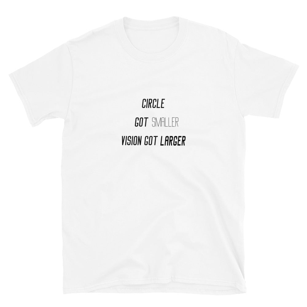 Circle got smaller Tee